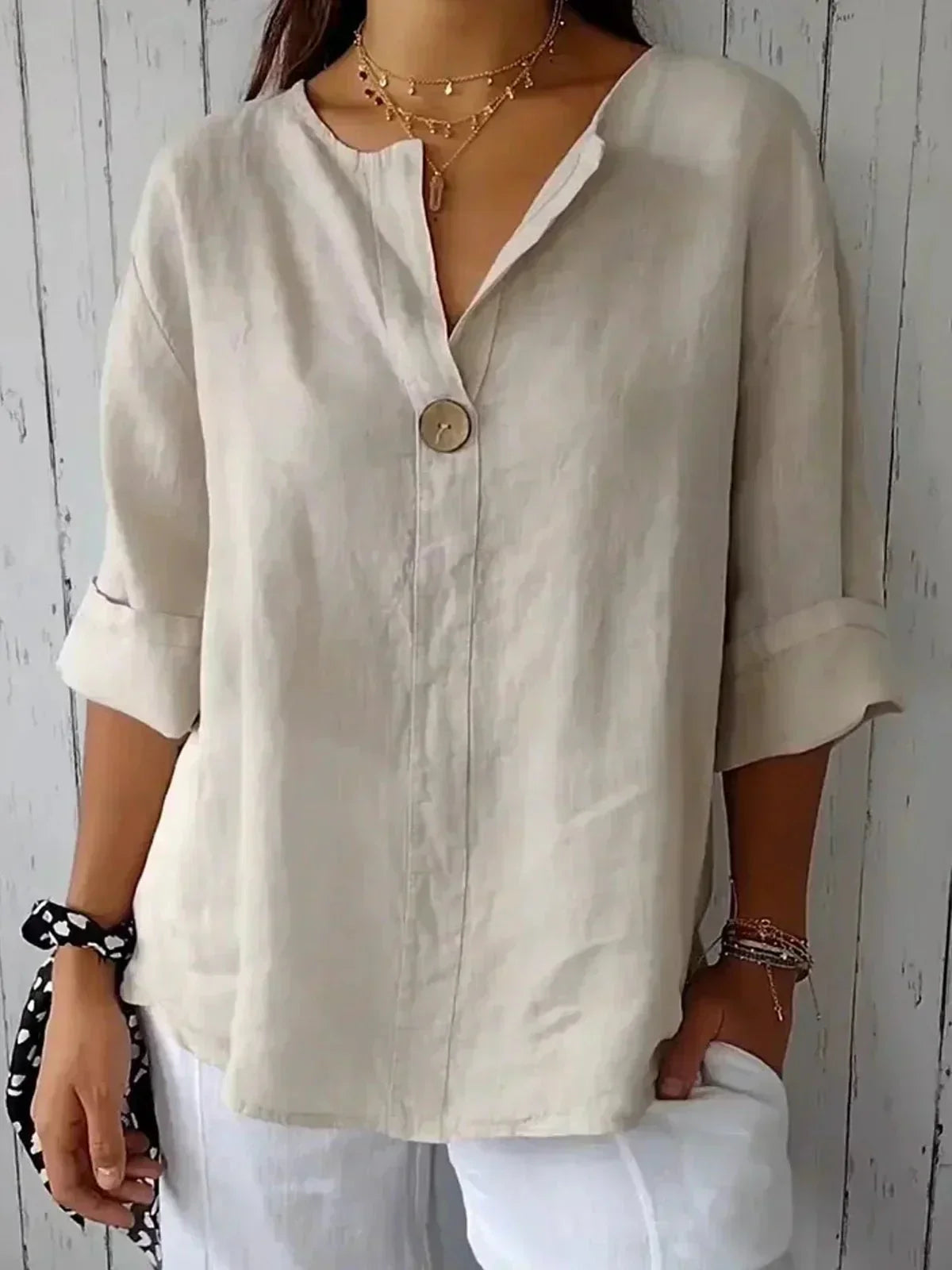 Nora Pure Comfort Linen Shirt