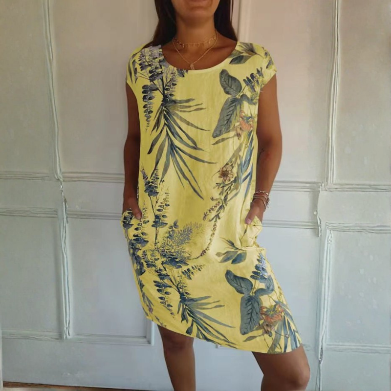 Sera Nature Whisper Printed Dress