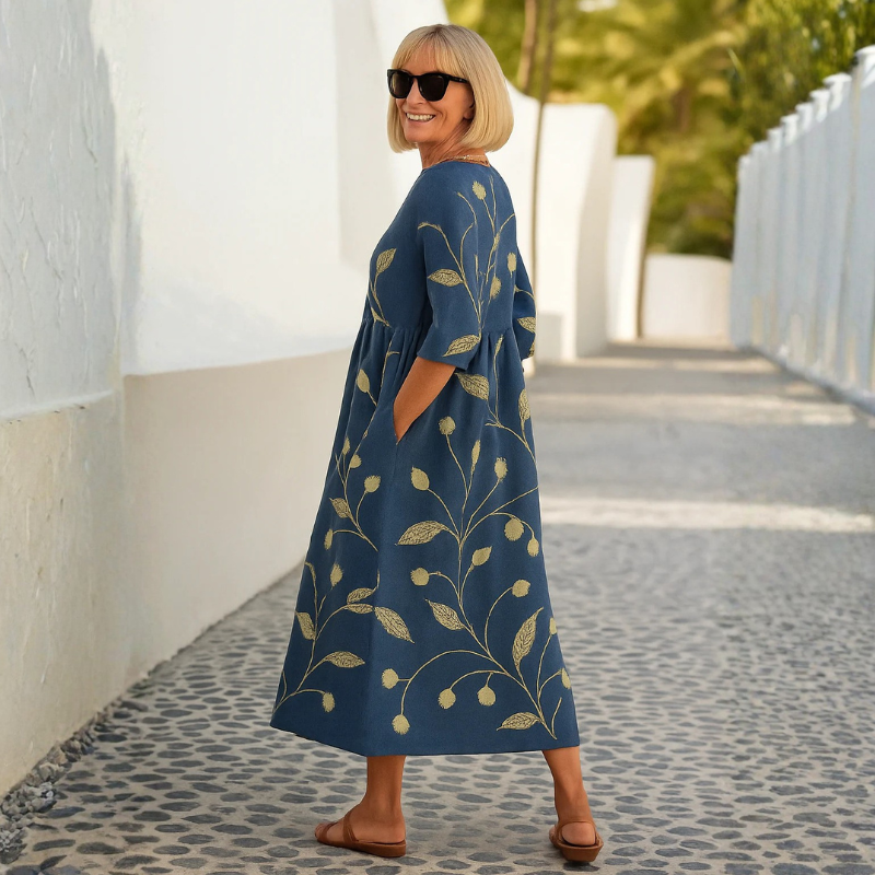 Ella Bloom Pattern Dress