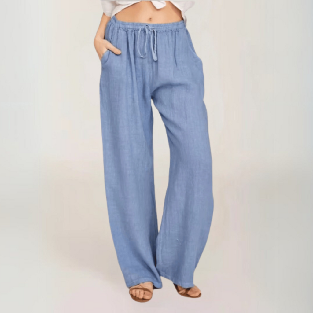 Laura - Cotton Linen Pants