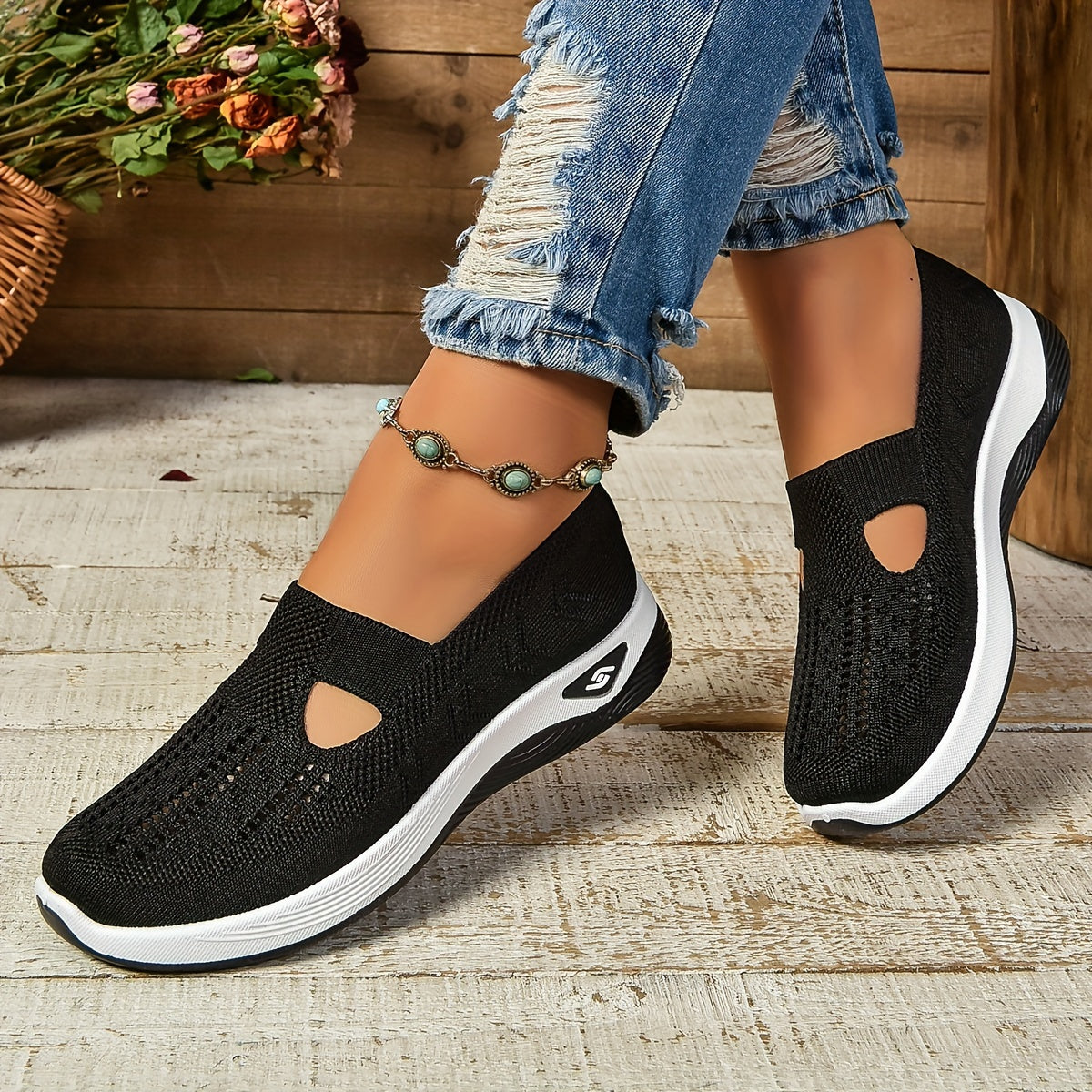 Ella Orthopaedic Lightweight Slip-On Shoes