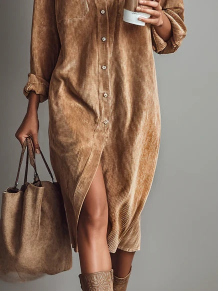 Rhea Urban Western Corduroy Dress